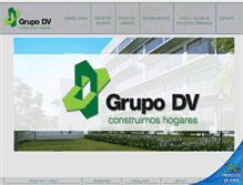 Tablet Screenshot of grupodv.com